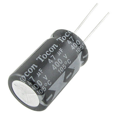 47UF 400V Aluminium Electrolytic Capacitor