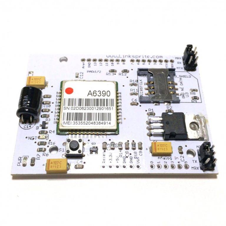 Arduino GSM GPRS Shield A6390