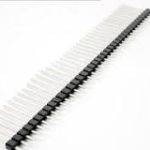 40 Pin Male Header Single 2.54mm Straight 19mm Pin Length