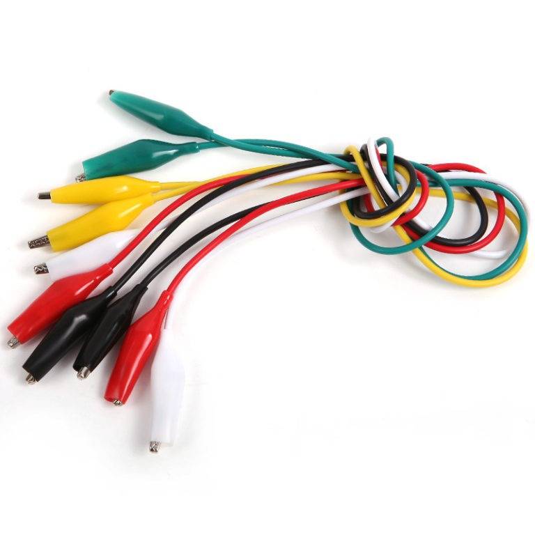 Crocodile Alligator Wires Different Colors 45cm Length (1wire)