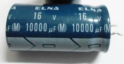 10000UF 16V Aluminium Electrolytic Capacitor