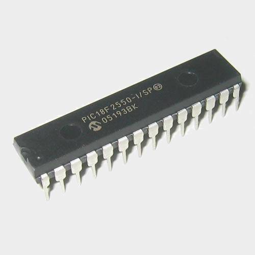 PIC 18F2550 USB Microcontroller 28 DIP