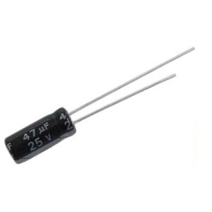 47UF 25V Aluminium Electrolytic Capacitor