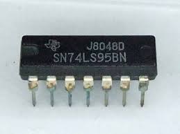 7495 DIP 4-Bit Shift Register ,Parallel In, Parallel Out, Serial Input