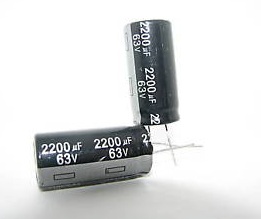 2200UF 63V Aluminium Electrolytic Capacitor