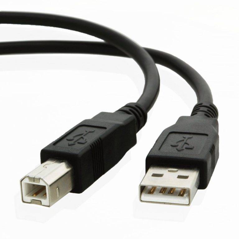 USB 2.0 Cable A to B – 1.5 Meter