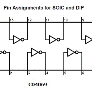 4069 DIP Hex Inverter