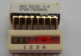 Ds16C 2-4 DIP Switch 4 Channel