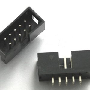 10 Pin Straight Male Shrouded PCB Idc Socket Box Header