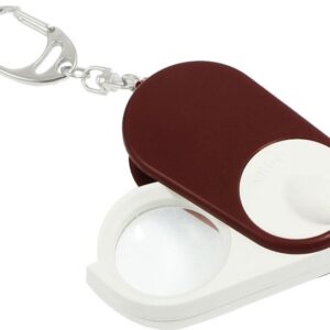 Keychain Magnifying Glass With White Illuminantion