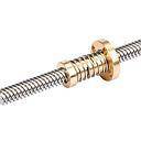 50Cm 8mm Thread Lead Screw With T8 Anti backlash Spring Loaded Nut