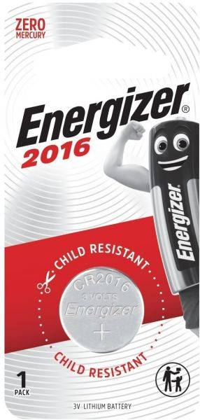 Energizer CR2016 3V Coin Lithium Battery