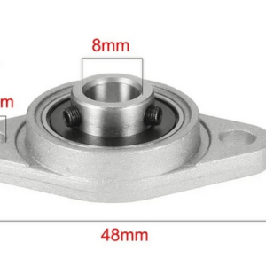 8mm KFL08 Pillow Self-Aligning Flange Bearing