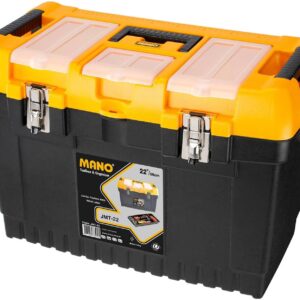 MANO JMT-22 Jumbo Tool Box with Metal Latch