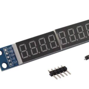 8 Digit Seven Segment Display Module with MAX7219