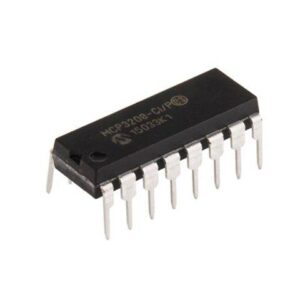 MCP3208 8-Channel 12-Bit A/D Converter + SPI Serial Interface