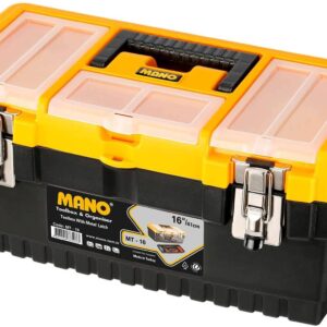 MANO MT-16 Tool Box with Metal Latch