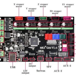 Makerbase MKS Gen V1.4 3D Printer MainBoard Controller