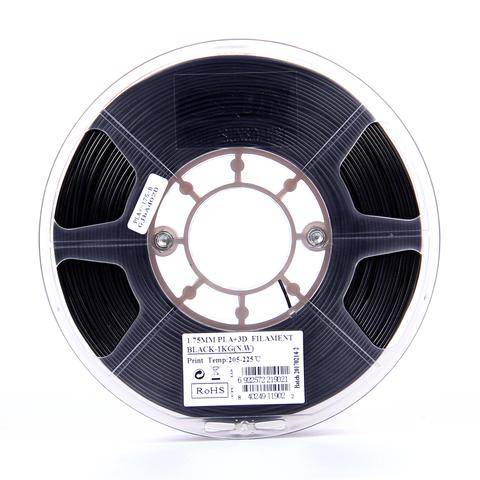 3D Printer Filament PLA+ eSUN 1.75mm 1Kg Black