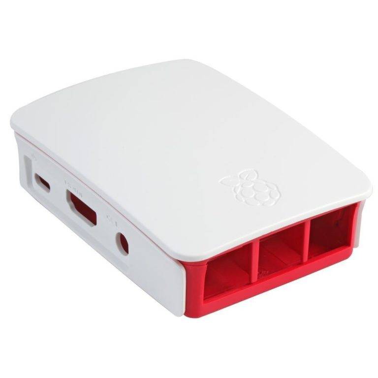 Raspberry Pi 3 Case White/Red