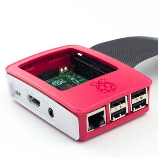 Raspberry Pi 3 Case White/Red