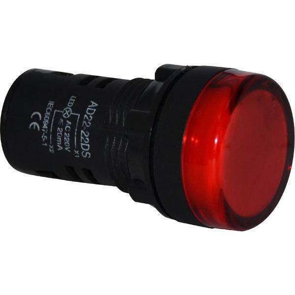 220V AC Indication Lamp AD22-22DS Red