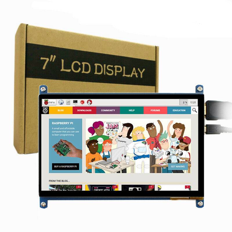 7 inch Raspberry Pi 2 3 4 Touch Screen HDMI LCD Display-B Monitor