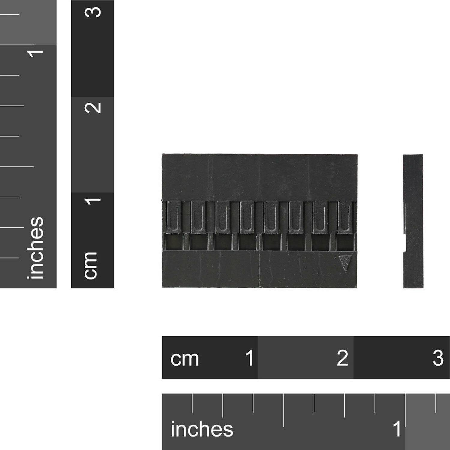 1×8 Pin Header Connector Housing For Dupont Wire Jumper Compact