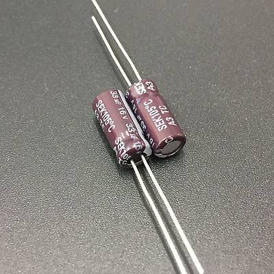 33UF 16V Aluminium Electrolytic Capacitor