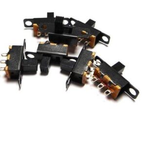 ON/OFF Switch 3 pin PCB mounted 4mm SPDT Slide Switch