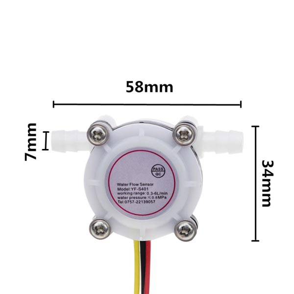 Water Flow Sensor YF-S401 Flow meter