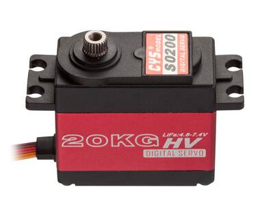 CYS-S0200 20Kg Digital Metal Steering Gear Servo Motor