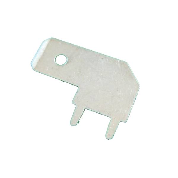 Terminal PCB Male Flat 4.8mm Right Angle