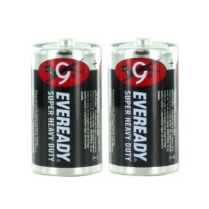 Eveready D-Size 1.5V Two Batteries