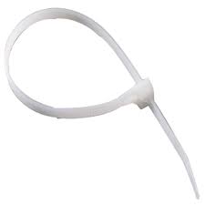 500×4.8mm Natural Nylon Standard Cable Tie