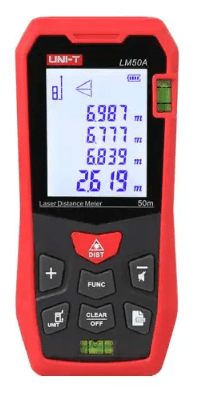 UNI-T LM50A Laser Distance Meter (up to 50 meter)