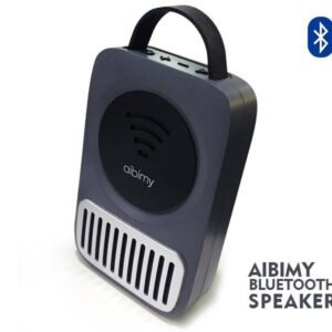 AIBIMY MY130BT Portable Bluetooth Speaker with Hands-free AUX Input USB TF Card Slot – Blue