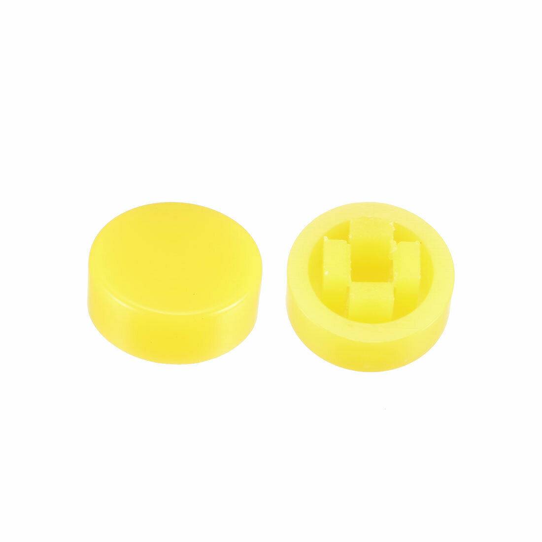 Yellow Cap For 4 Pin Push Button