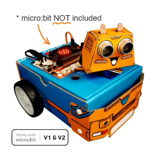 ZOOM:BIT Robot Car Kit for micro:bit (without micro:bit)