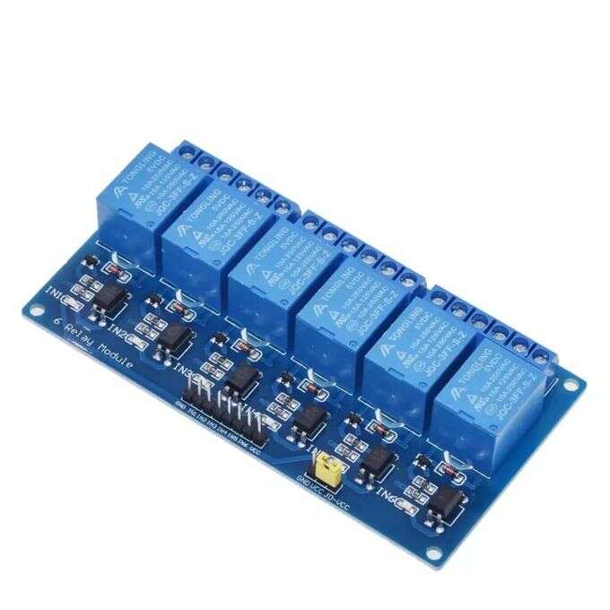 Relay Module 6 Channel 5V Relay Module 6 Channel 5V