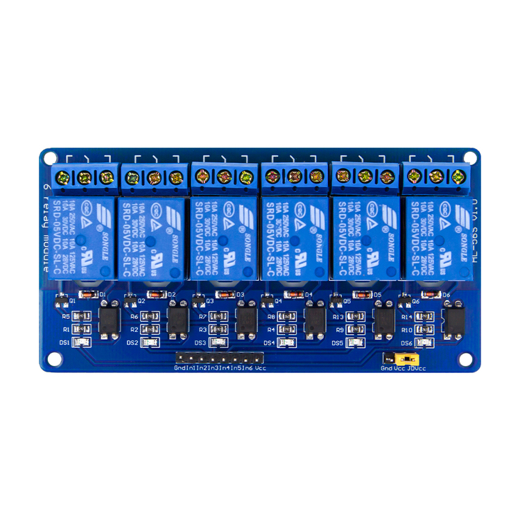5Relay Module 6 Channel 5V Relay Module 6 Channel 5V