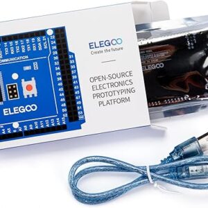 ELEGOO MEGA R3 Board ATmega 2560 + USB Cable Compatible with Arduino IDE Projects RoHS Compliant