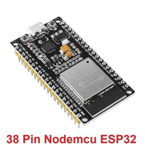 ESP32 ESP-32 WLAN WiFi Development Board, 38 Pin Wireless WiFi Bluetooth 2.4 ESP32 ESP-32 WLAN WiFi Development Board, 38 Pin Wireless WiFi Bluetooth 2.4