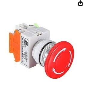 DIY-Kit Emergency Stop Switch 22mm – Emergency Switch 22mm Push Button 3pin
