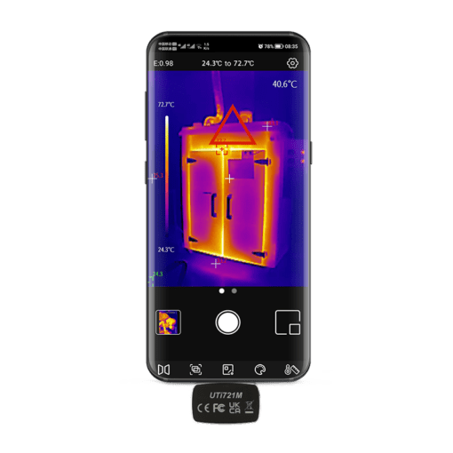 UNI-T UTi721M Smartphone Thermal Camera Module for Android UNI-T UTi721M Smartphone Thermal Camera Module for Android