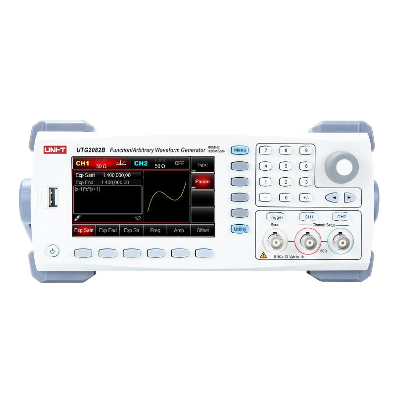 UNI-T UTG2082B 80MHz 2-Channel Arbitrary Waveform Generator - Precision Signal Generation Made Easy UNI-T UTG2082B 80MHz 2-Channel Arbitrary Waveform Generator - Precision Signal Generation Made Easy