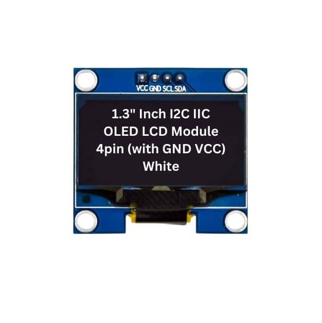 2 Display OLED 1.3" I2C Per Arduino E Raspberry - Alta Risoluzione 128x64 Con Chip SSH1106 - Foto 4