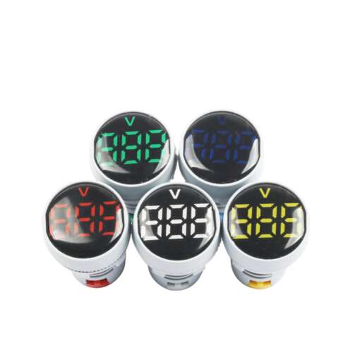 Indicator Light Voltmeter AD101-22VM Round ShapeIndicator Light Voltmeter AD101-22VM Round Shape Indicator Light Voltmeter AD101-22VM Round Shape
