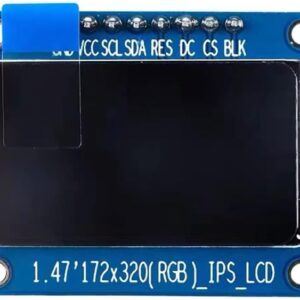 1.47 inch  172×320 SPI Full Color TFT HD IPS Screen LCD LED Display Module