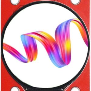 TFT SPI Interface LCD Module 1.28 inch Round Display RGB 240X240 microSD card slot